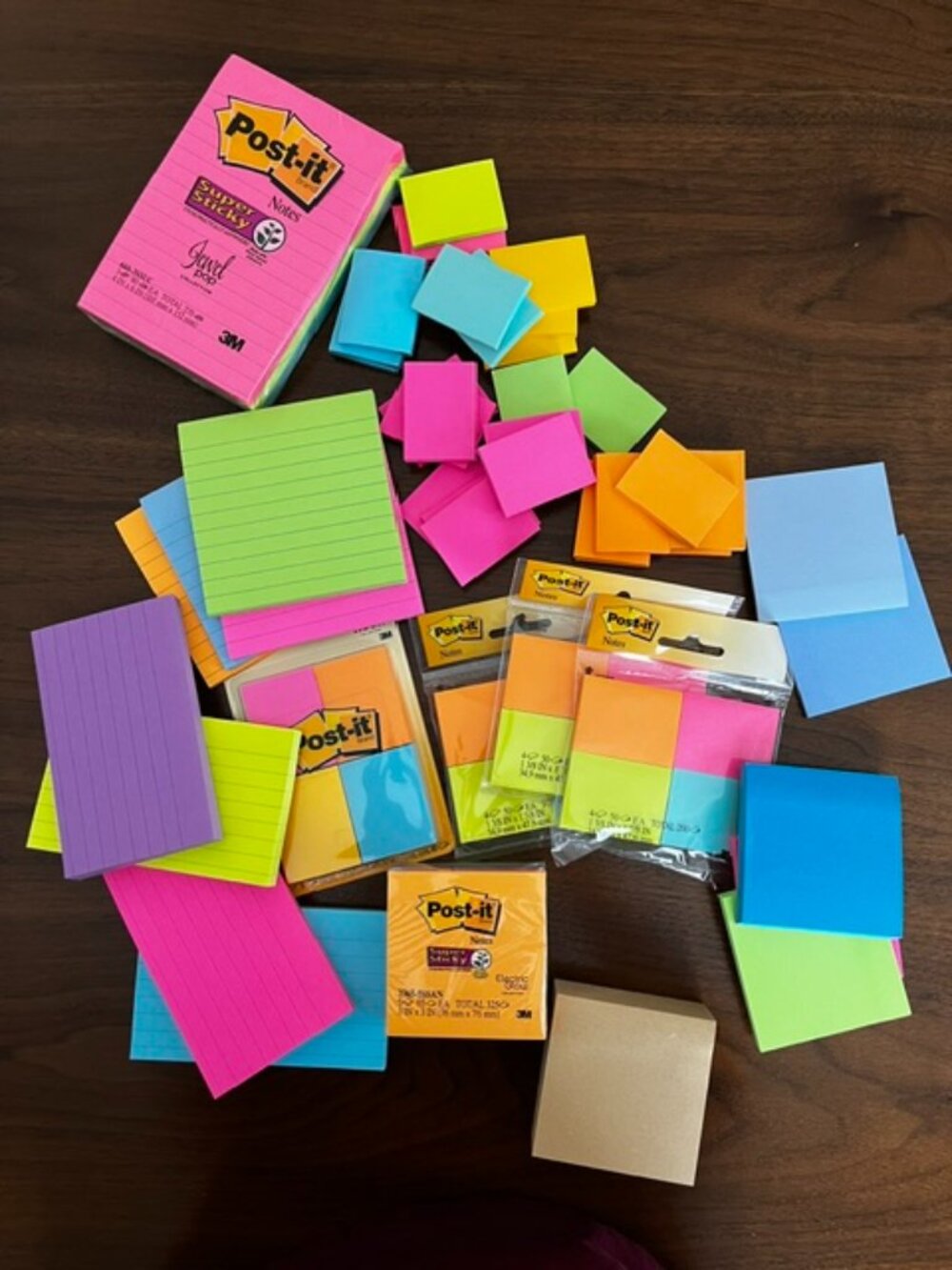 Post-It Note Bundle 1 Assorted Sizes